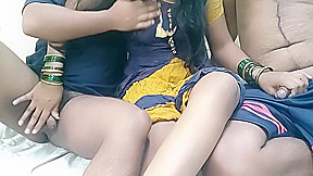 Bhabhi Ne Chacha Ke Bade Lund Se Or Bhai Ke Lund Se Chudwaya