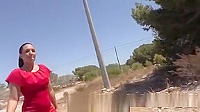 Big Ass Spanish Hottie Bangs Fake Cop In Public