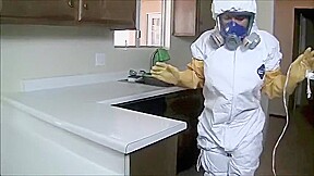 Big Boobs, a Vibrator, and a Full Face Respirator