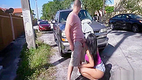 Big Booty Blowjob in the Streets
