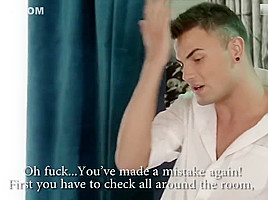 Big Dicked Trainee Makes Amends With A Hard, Spunky Fuck!
