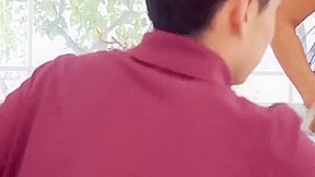 Big Rack Asian Milf Fucks Big Dick