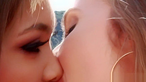 Big Tit Lesbians Enjoy Hardcore Pussy Licking