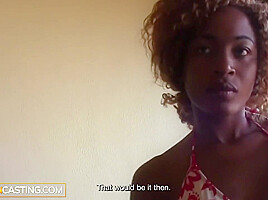 Big White Dick Black Girl Blowjob Real Amateur Casting