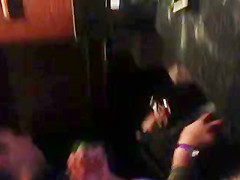 Big boob white girl at bar