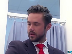 Big dick doctor anal sex and cumshot
