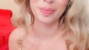 Big lips fetish finger sucking