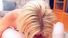 Big tit blonde Nadia White POV extreme deepthroat