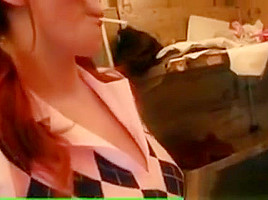 Big-tits Readhead teen 18+ Love Sucking Big Black