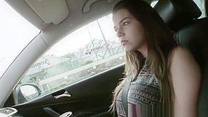 Bigtitted teen 18+ pickedup in public for blowjob