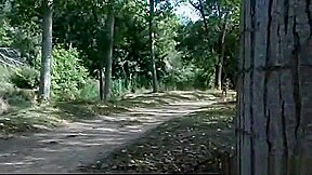 Billie Bombs naked outdoors