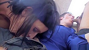 Bisexual guy Shad Ahmir having sex with a couple   