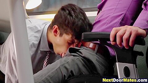 Black Boss Fucks Clerks In The Office 7 Min With Gay Porn