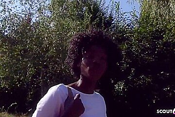 Black Ebony Step mom Zaawaadi Real Publi - German Scout