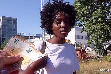 Black Ebony Step mom Zaawaadi Real Publi - German Scout