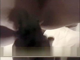 Black dude takes off his pants and has his big black cock sucked by blonde