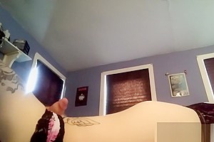 Blair fucks dildo
