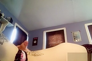 Blair fucks dildo