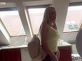 Blanche Gaga - Big Tits Milf Blanche Fuck At Street Casting Bigtits