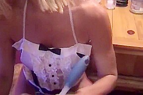 Blonde Babe Gets Warm Facial All Over Her Face