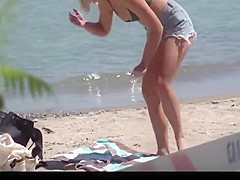 Blonde Bikini Slut Lotions & Tans