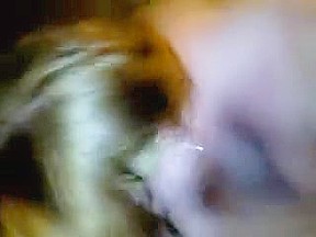 Blonde Chubby GF With Glasses Sucks