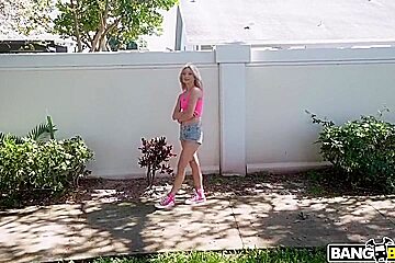 Blonde Pussy Joyride - Jojo Austin And Bang Bus