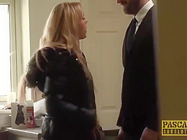 Blonde Uk Sub Brittany Bardot Anal Fucked