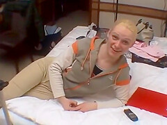 Blonde Uses Her Mouth And Tits For A Cum