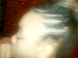 Blowjob at college party