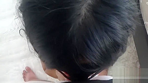 Blowjob with CIM ,Amateur couple ,60 FPS