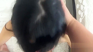 Blowjob with CIM ,Amateur couple ,60 FPS