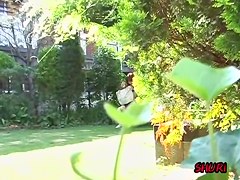 Boob squeezing video of enchanting little slag being pulled in sharking action
