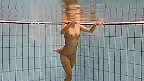 Bouncing boobs underwater
