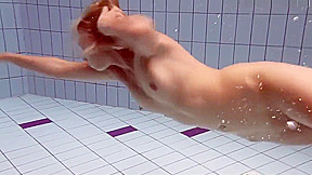 Bouncing boobs underwater