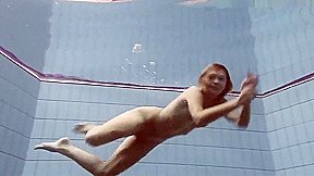 Bouncing boobs underwater