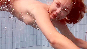 Bouncing boobs underwater