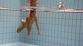 Bouncing boobs underwater