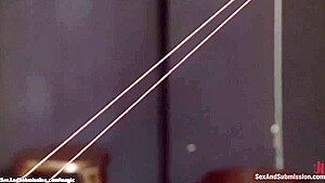 Bound Blonde Deep Throat Banged