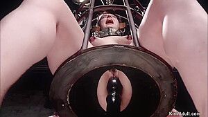 Bound Trainee Mouth And Pussy Banged