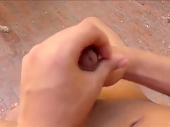 Boy 19 Yo Wanks His Cock And Cums 