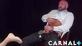 BoyForSale Master Legrand Wolf stretches slaves hole