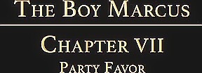 BoyforSale Marcus Rivers stuffed on a Thanksgiving orgy