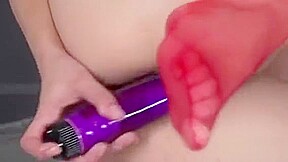 Breathtaking teen 18+ Is Urinating And Pleasing Shaven Muff