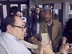 Brenda Boop And Mona Wales - Bitch Sodomy Made Love In Public Restroom