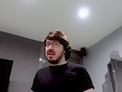 Brings In Her Own Stunt Cock While The Nerds Tape It With Brooklyn Blue