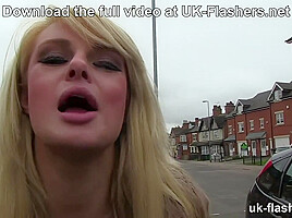 British Flasher Bonnie Rose Pissing Under a Bridge by UK-Flashers