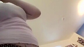 British chav girl farting