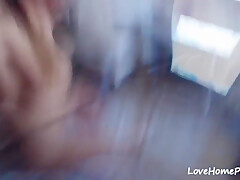 Brunette Fingering Hard To Orgasm