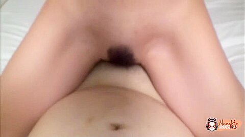 Brunette Uses A Vibrator Then Deepthroats A Cock And Gets Doggy Styled On The Bed